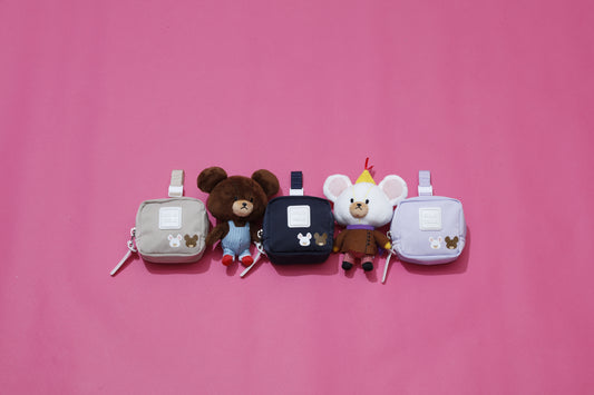 the bear's school MINI POUCH