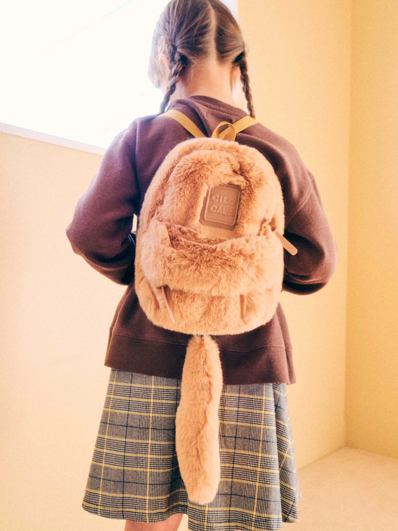 OPPO FUR BACKPACK (XS SIZE)